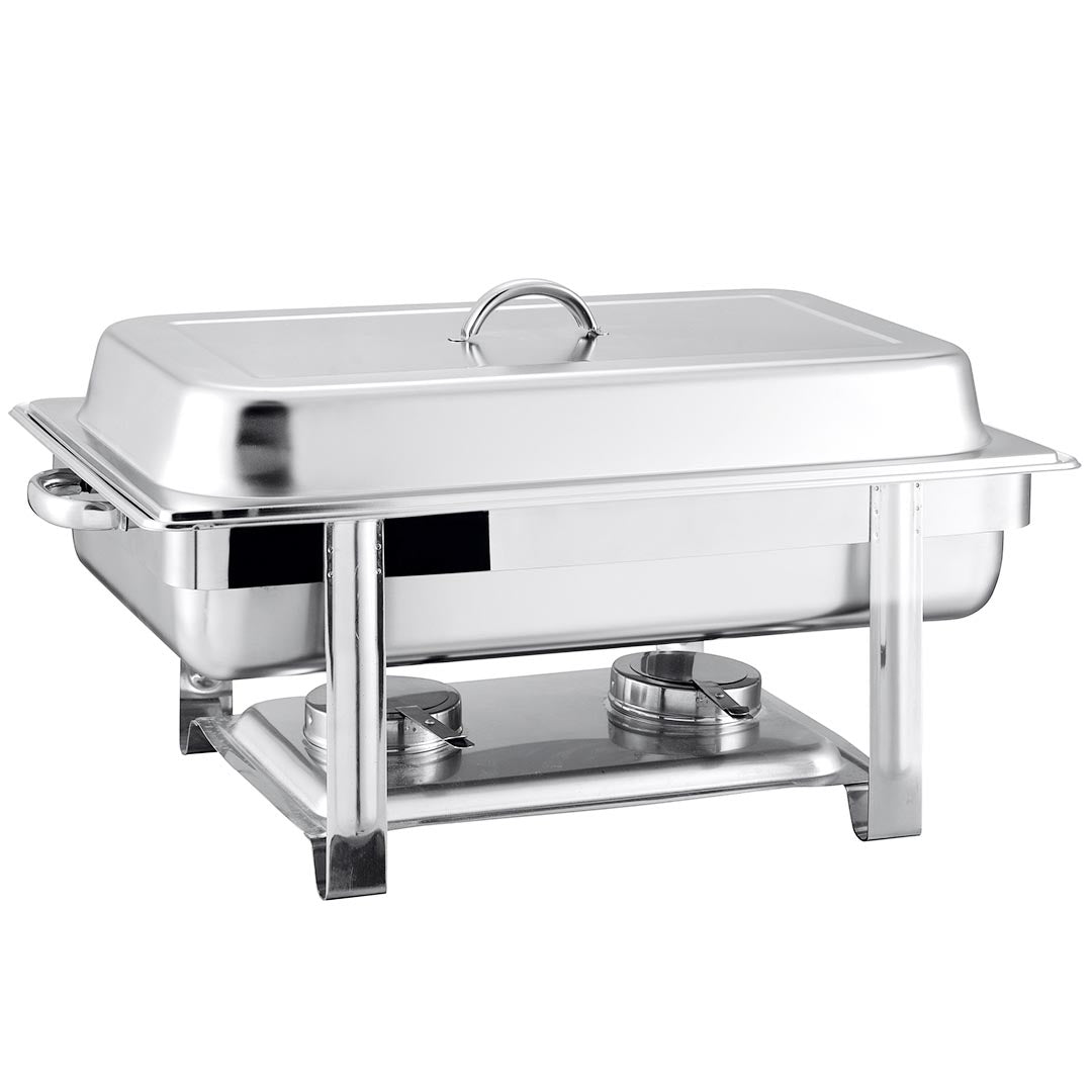 SOGA Stainless Steel Chafing 2x4.5L Catering Dish Food Warmer