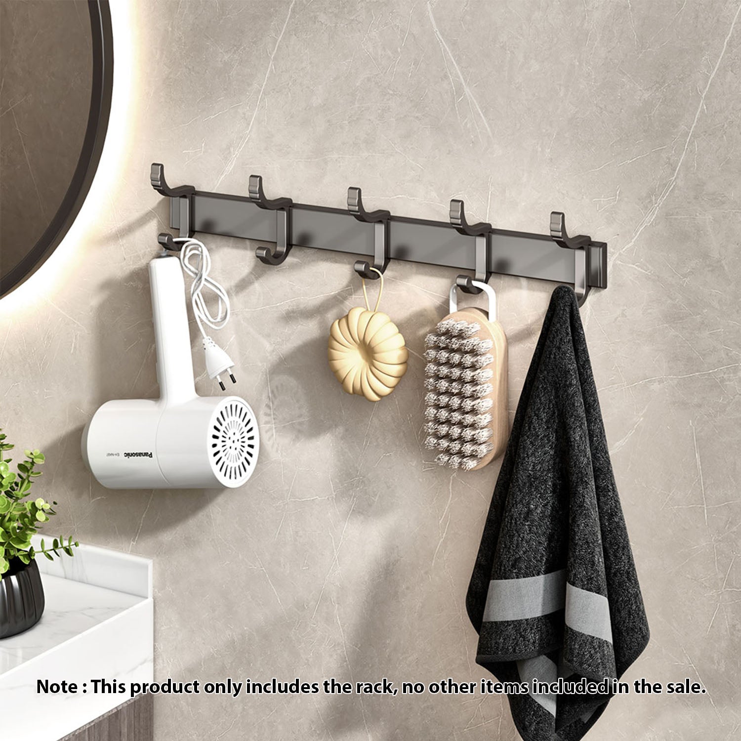 Wall-Mounted Hanger Rack
