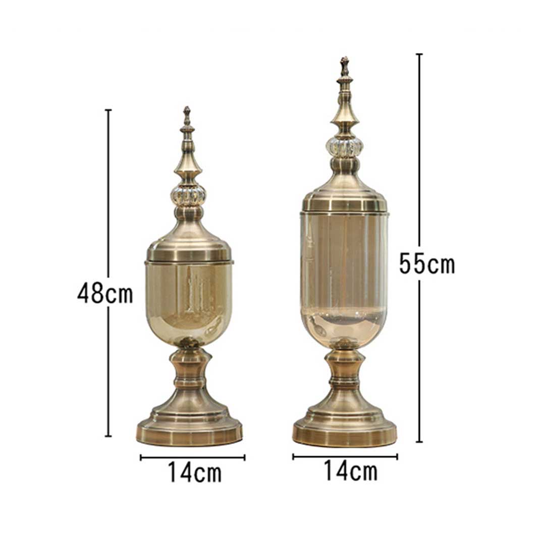 Clear Glass Flower Vase