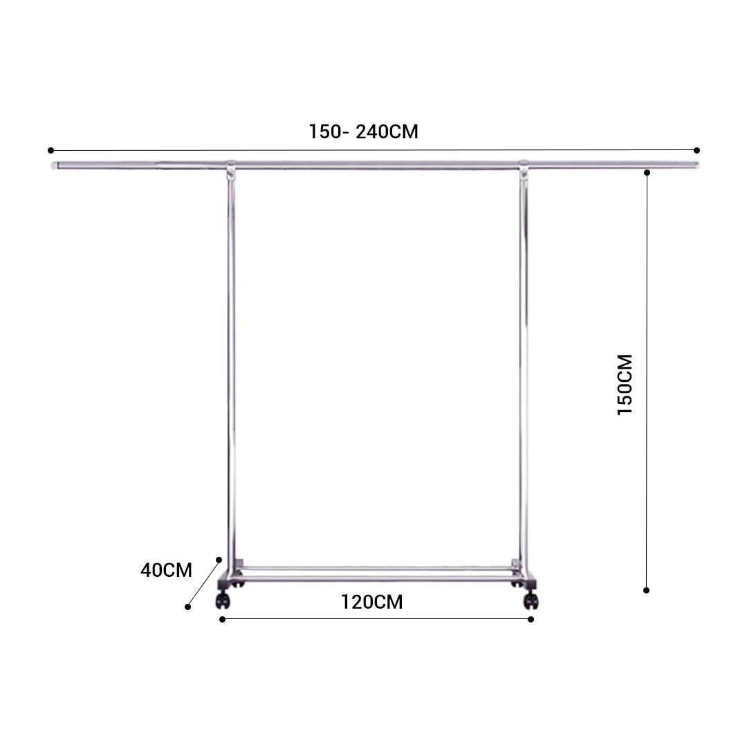 Floor-Standing Clothes Rack