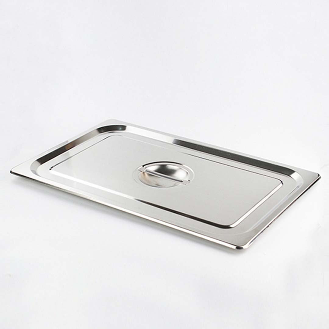 SOGA 6X Gastronorm GN Pan Lid Full Size 1/1 Stainless Steel Tray Top Cover