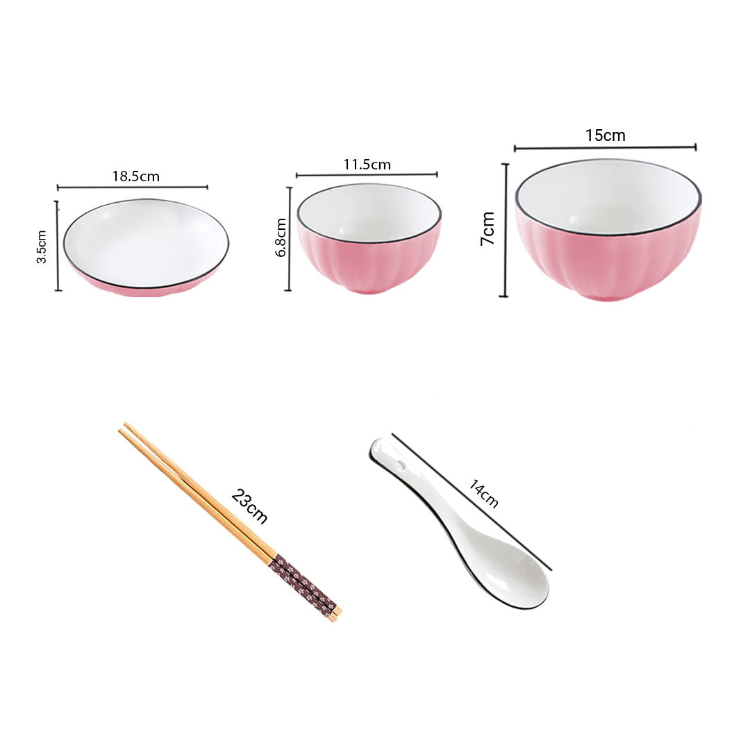 Ceramic Dinnerware Bowl Set