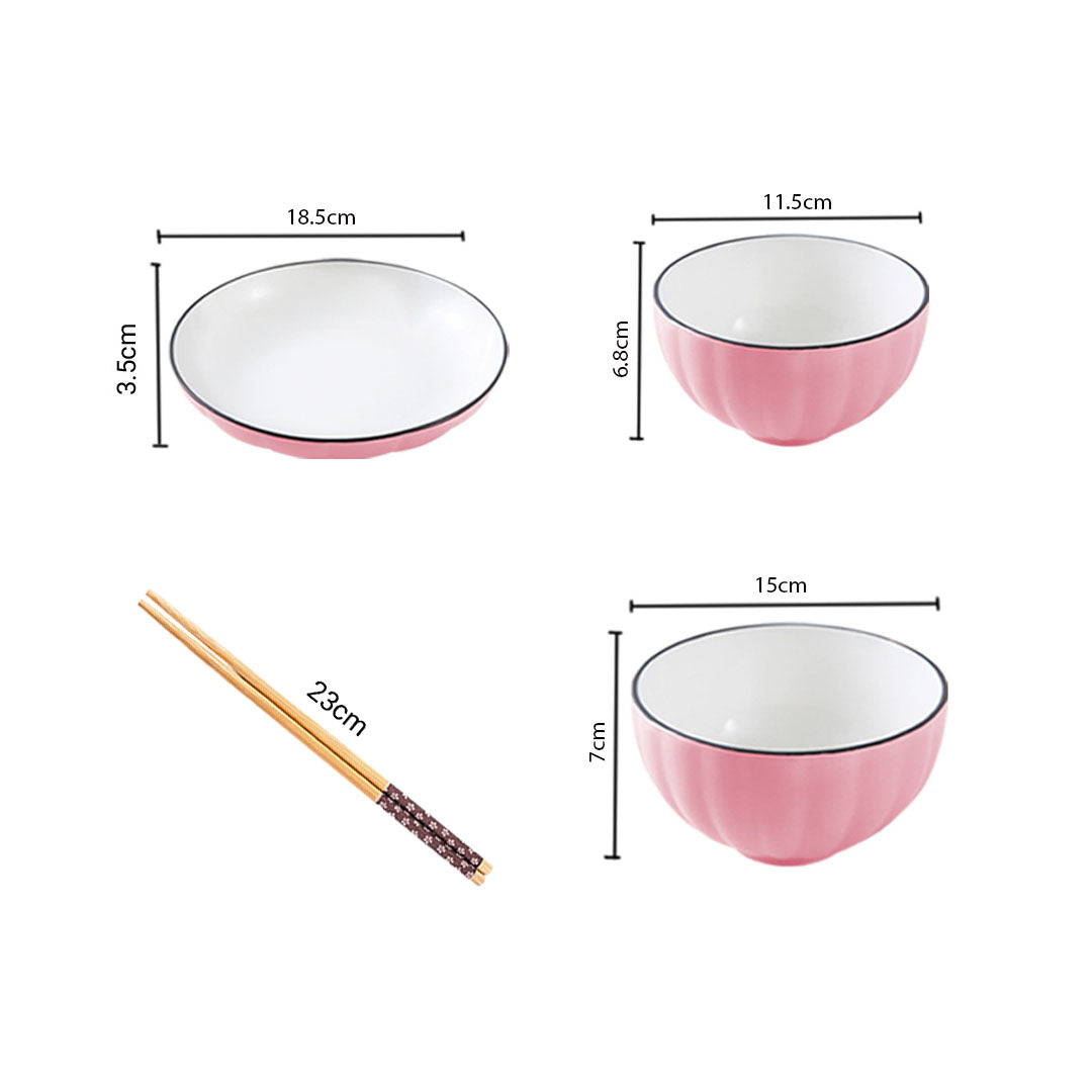 Ceramic Dinnerware Bowl Set