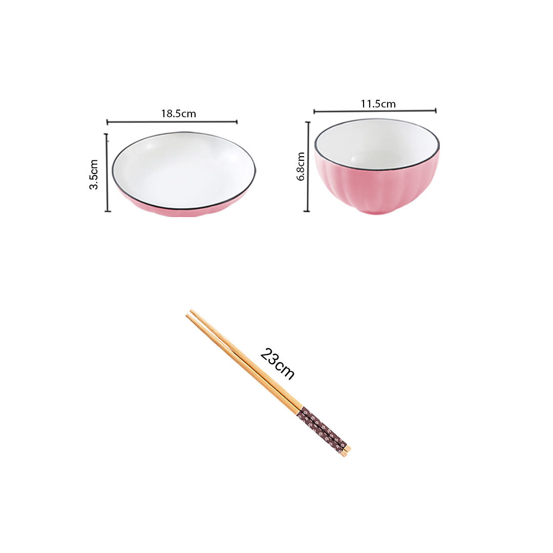 Ceramic Dinnerware Bowl Set