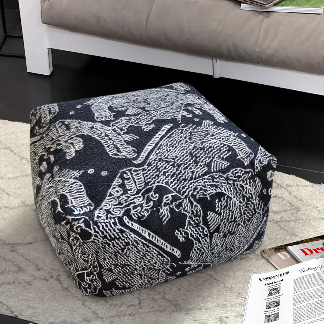 Vintage Pouffe