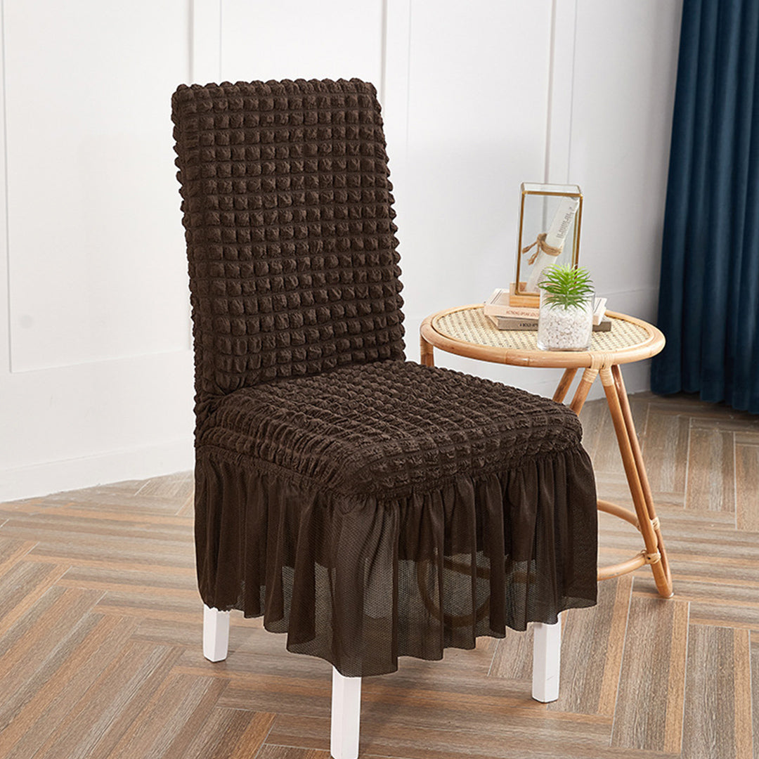 Ruffled Skirt Seat Cover