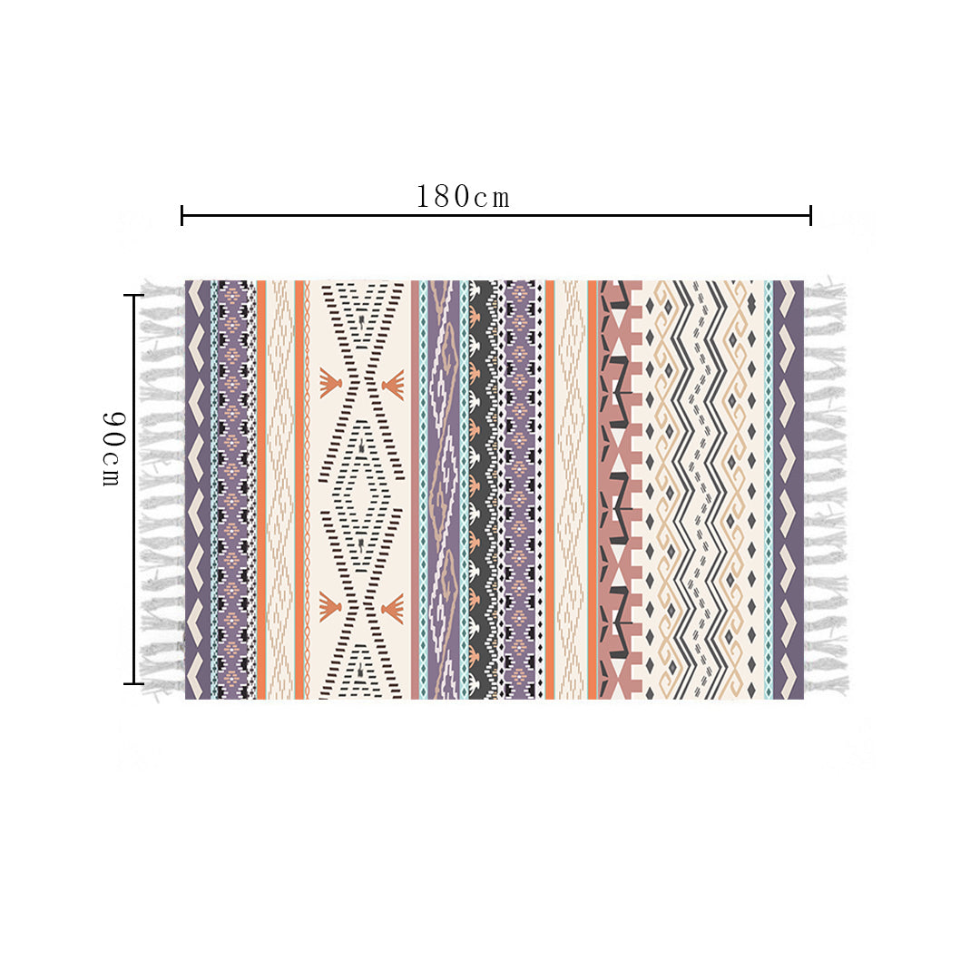Vivid Striped Rug