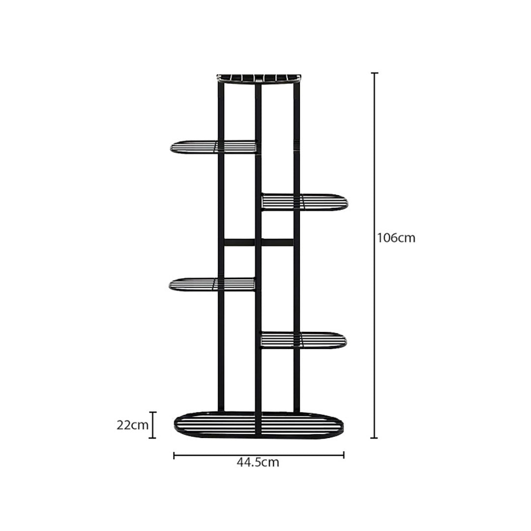 Black Metal Plant Rack