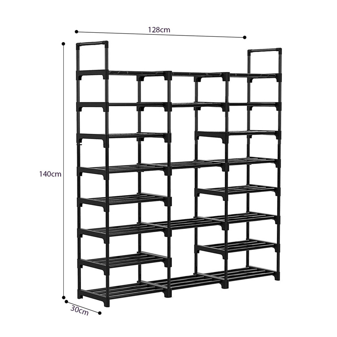 Shoe Rack Organiser With Side Hooks