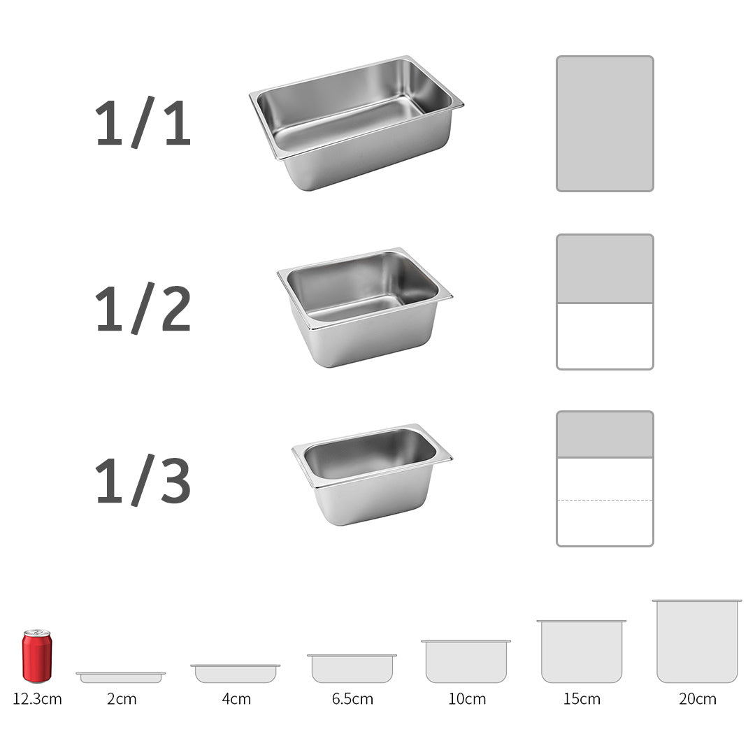 Stainless Steel Gastronorm Pan