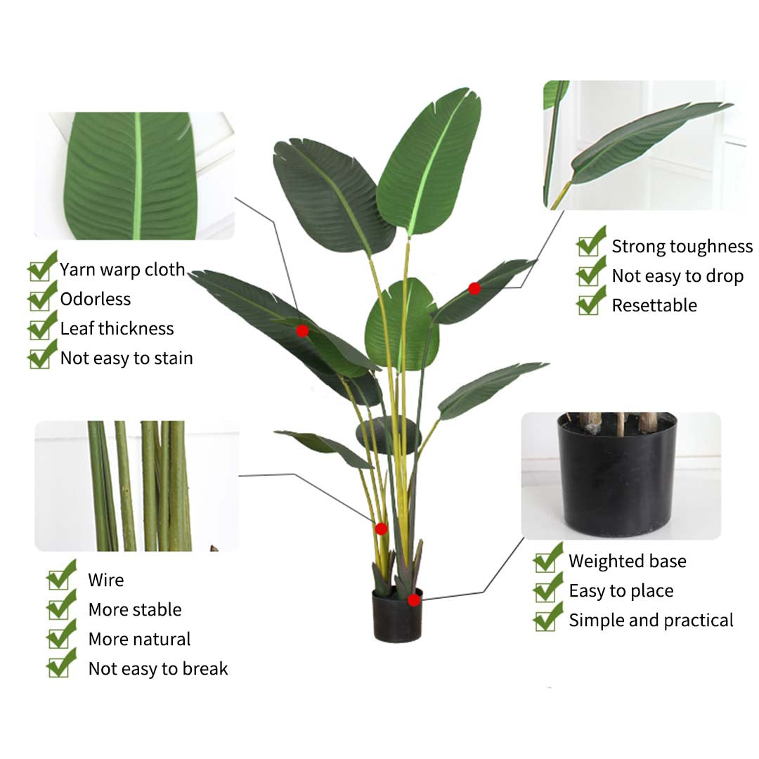 Artificial Banana Leaves