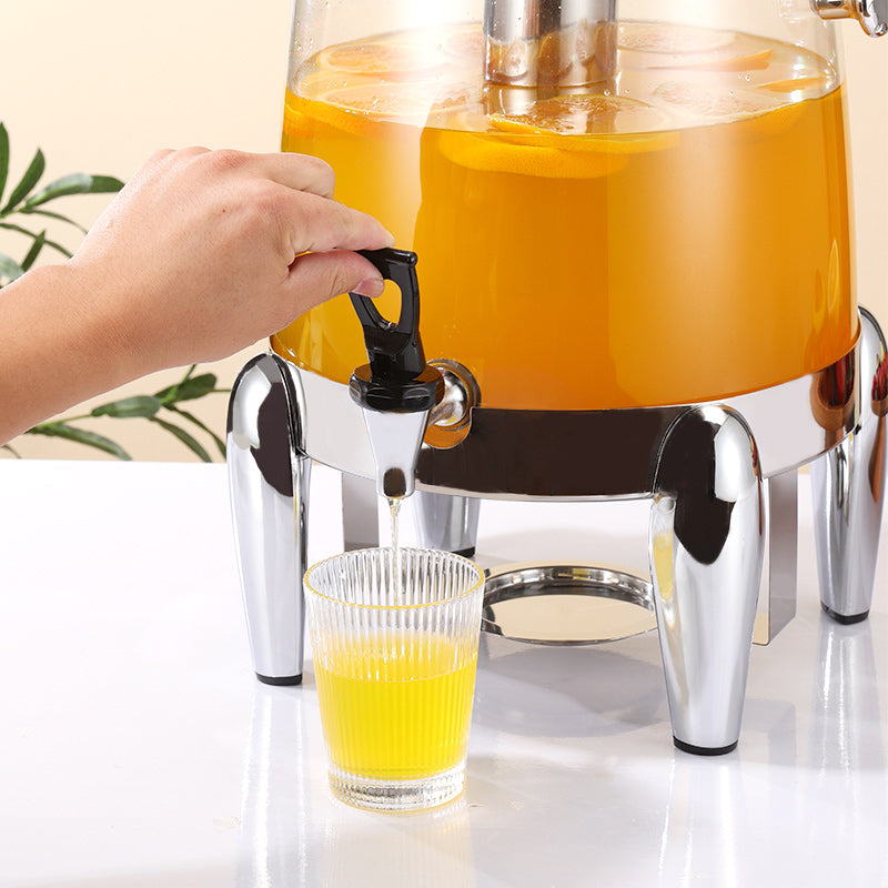12L Silver Beverage Dispenser