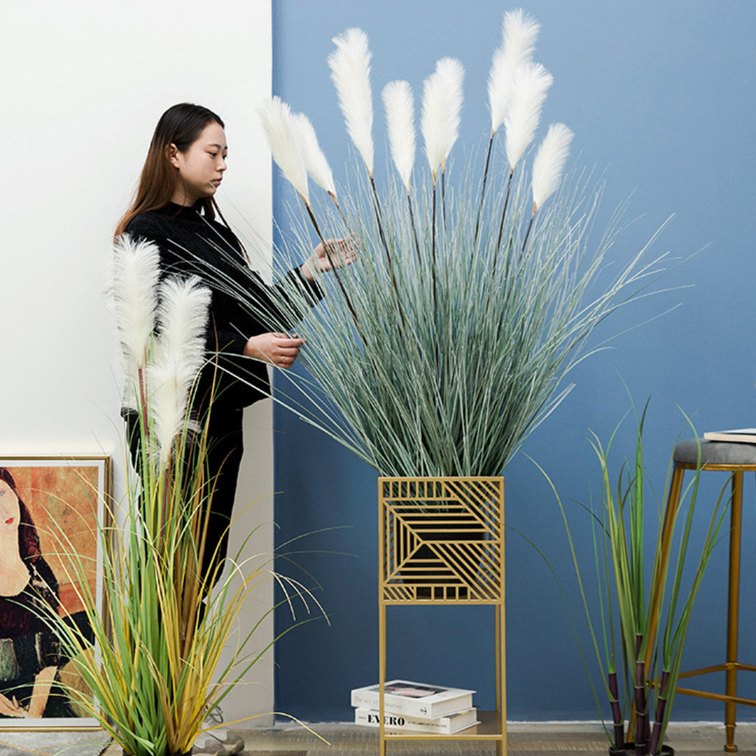 Artificial Plant Potted Pampas Grass