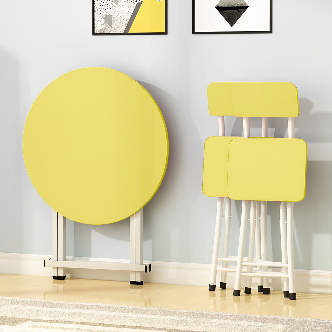 Portable Round Dining Table