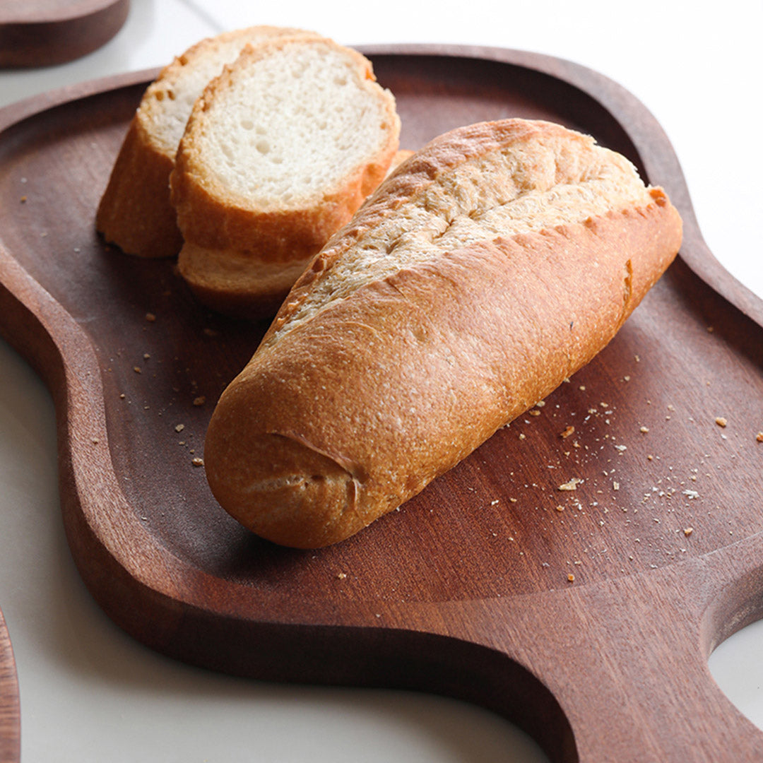 Brown Wooden Serving Tray