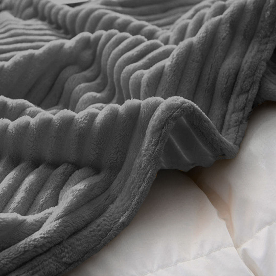 Striped Pattern Throw Blanket