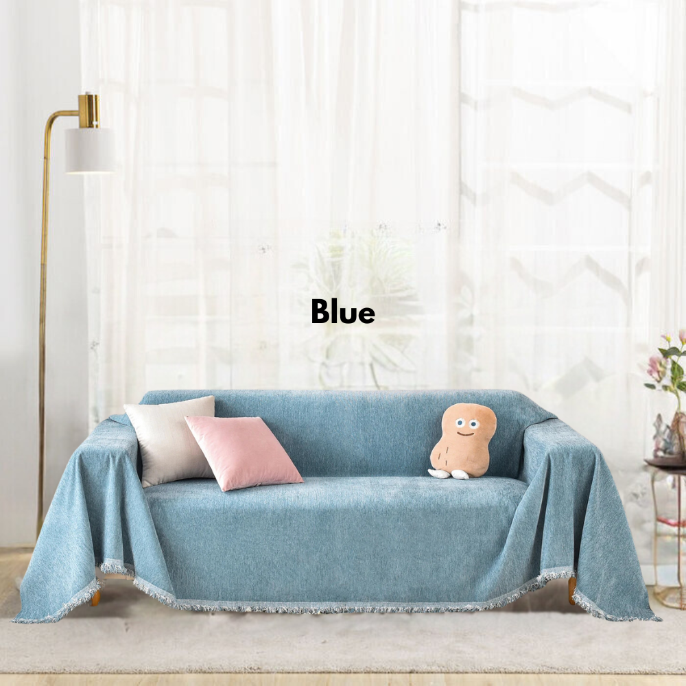 Reversible Couch Throw Blanket