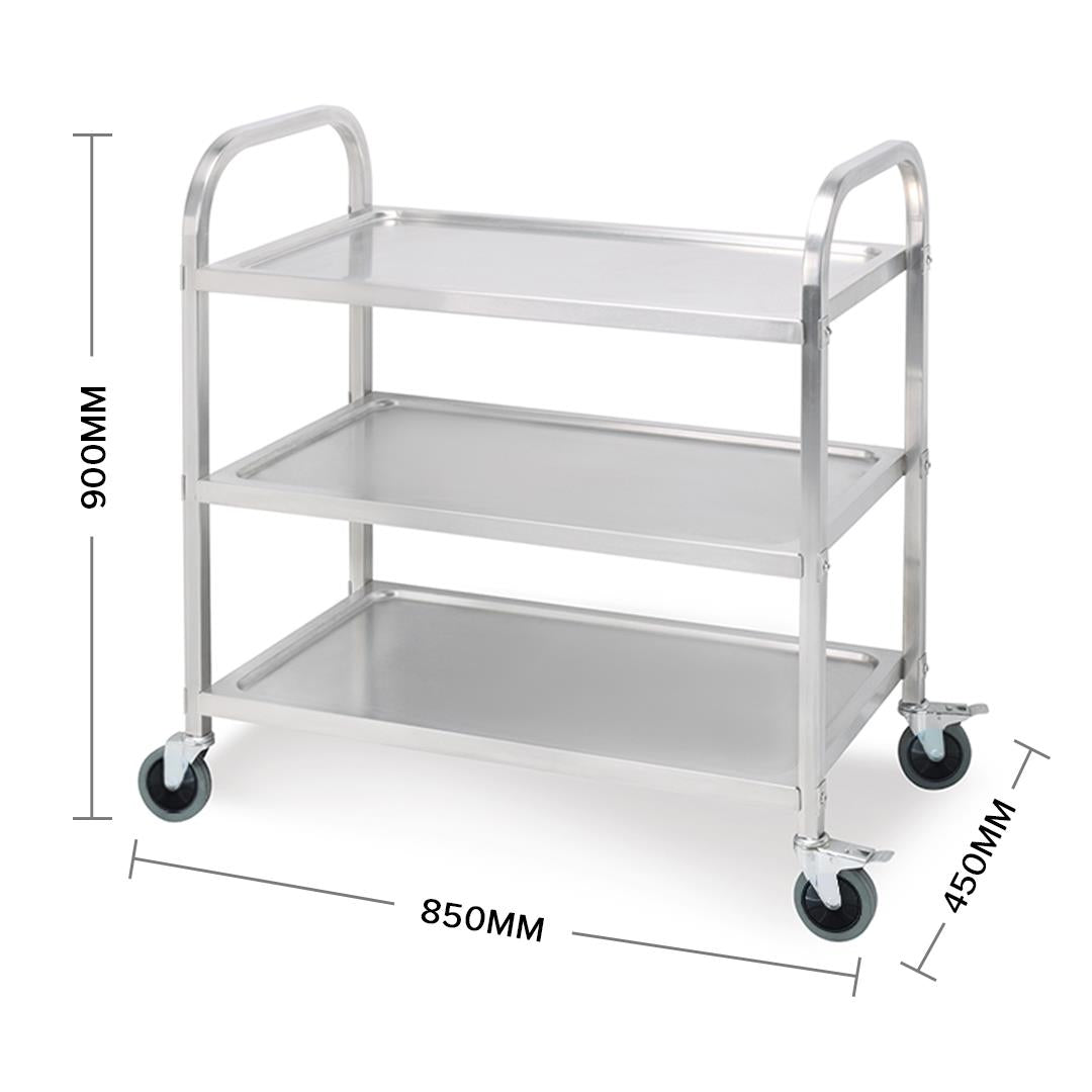Stainless Steel Kitchen Food Cart