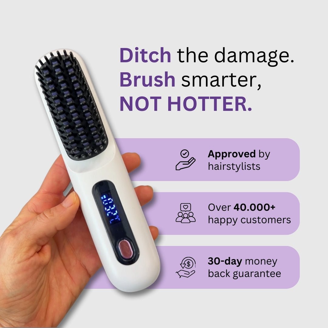 Cordless Straightener Brush