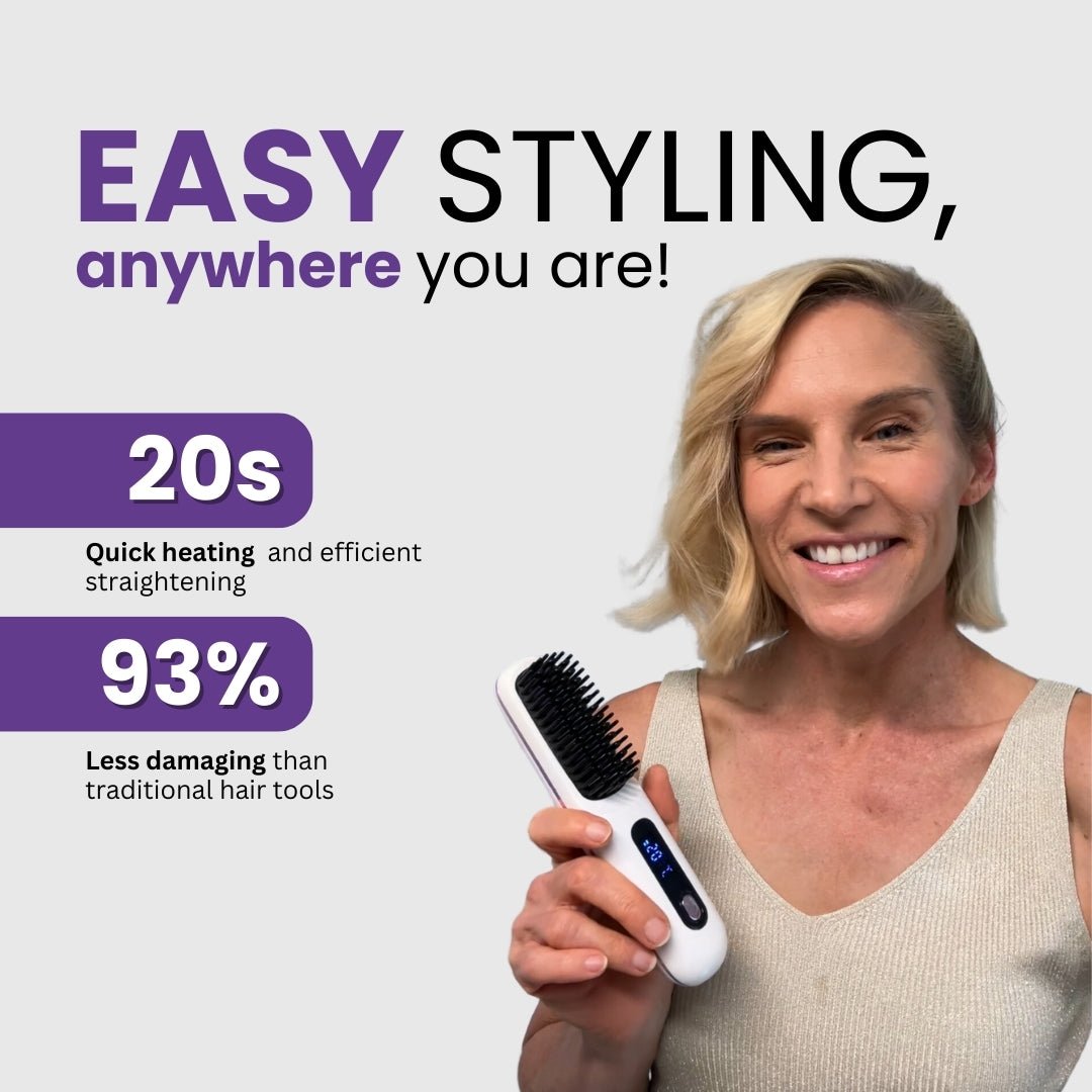Cordless Straightener Brush