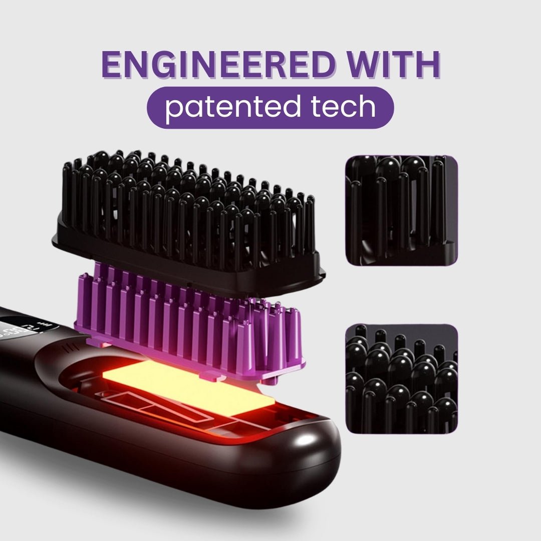 Cordless Straightener Brush