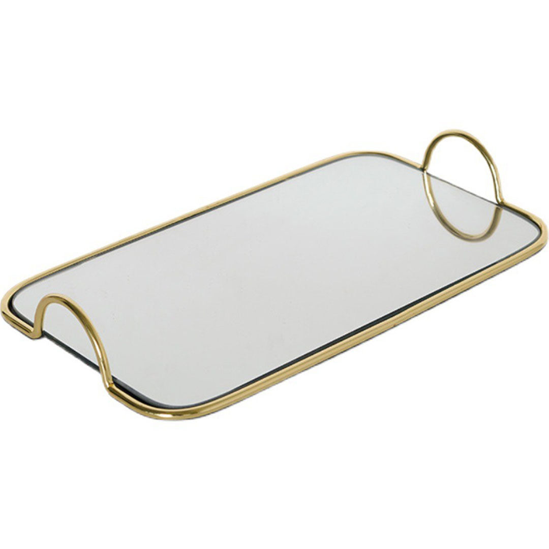 Gold Flat-Lay Vanity Tray