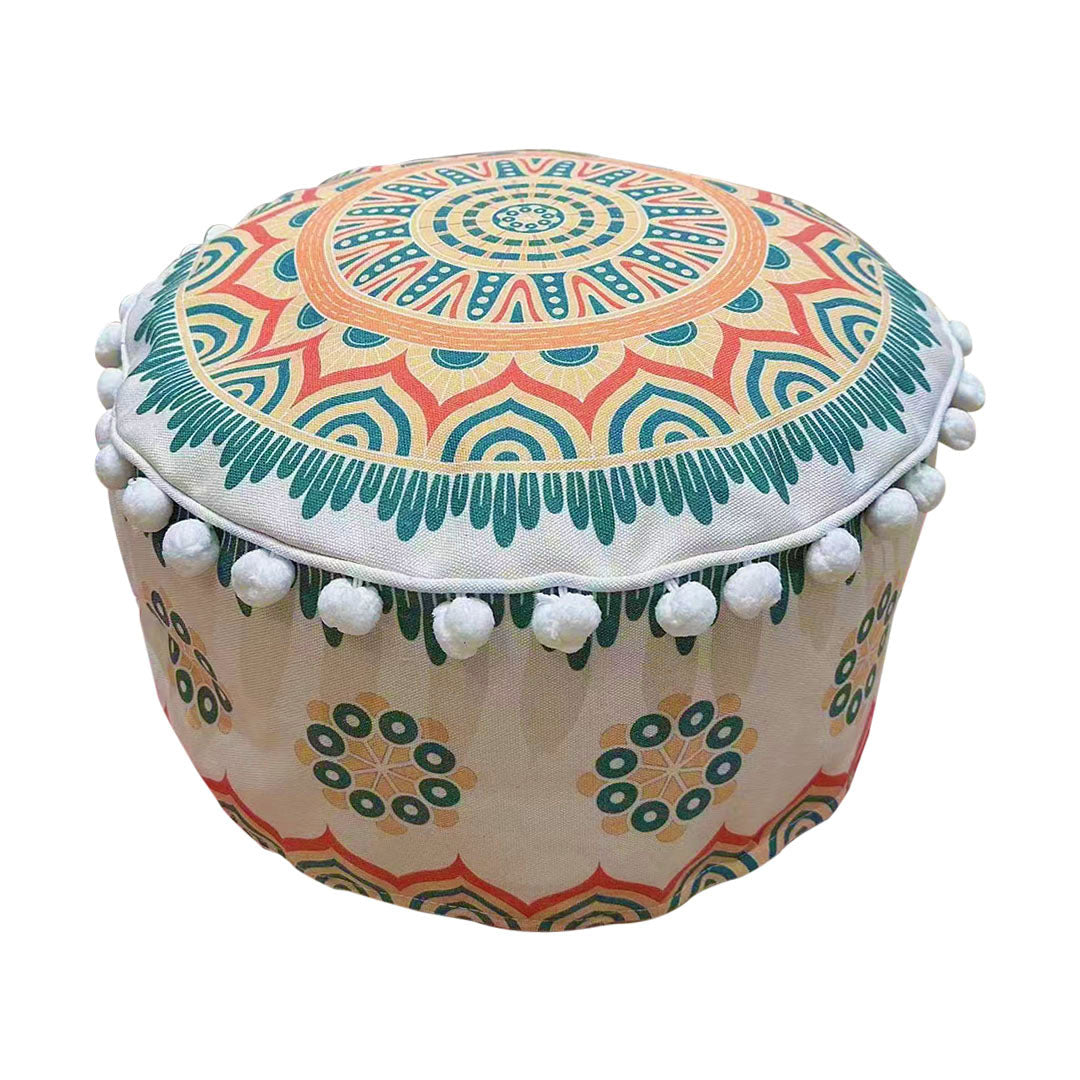 Cone Shape Pouffed Cushion