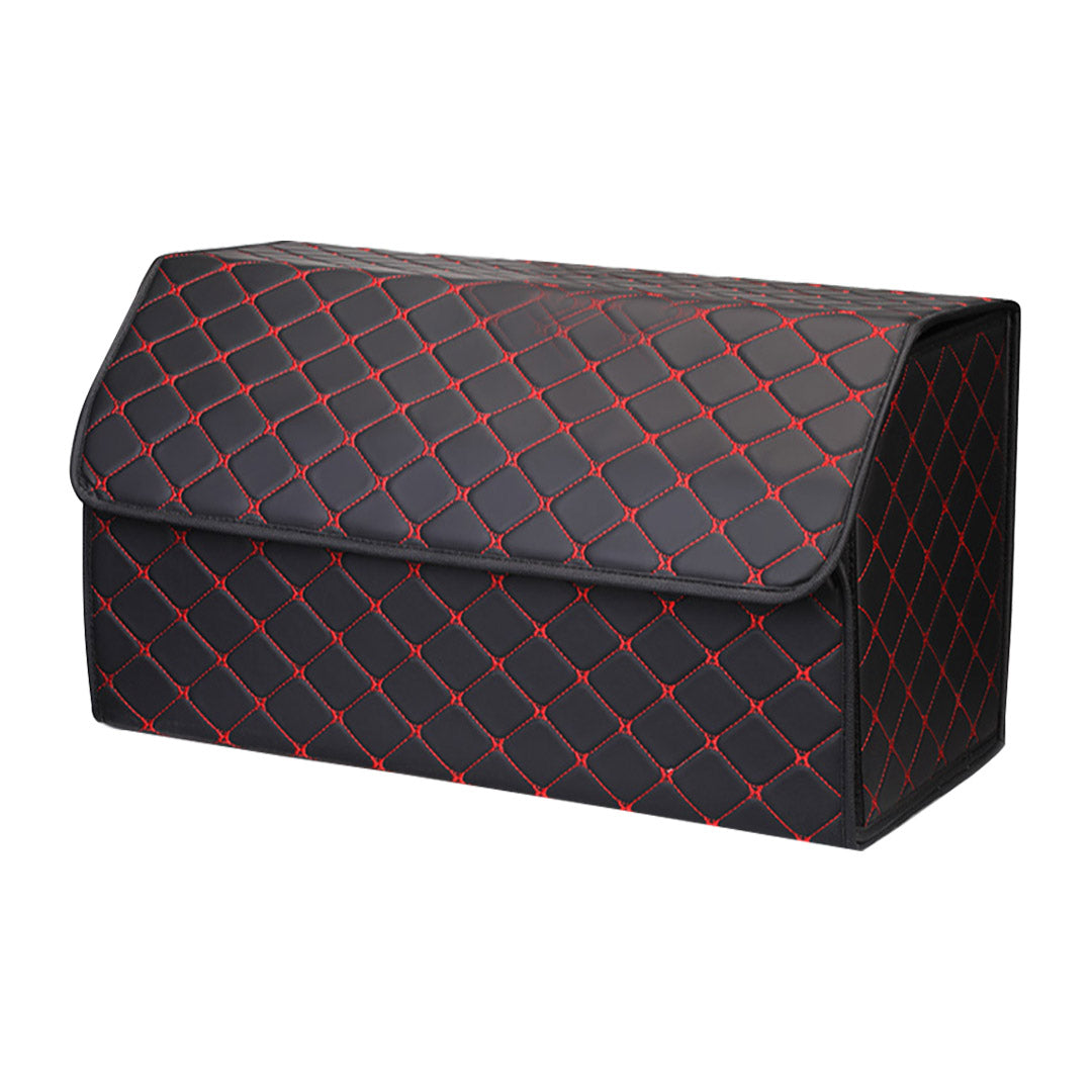 Leather Car Boot Box Organiser