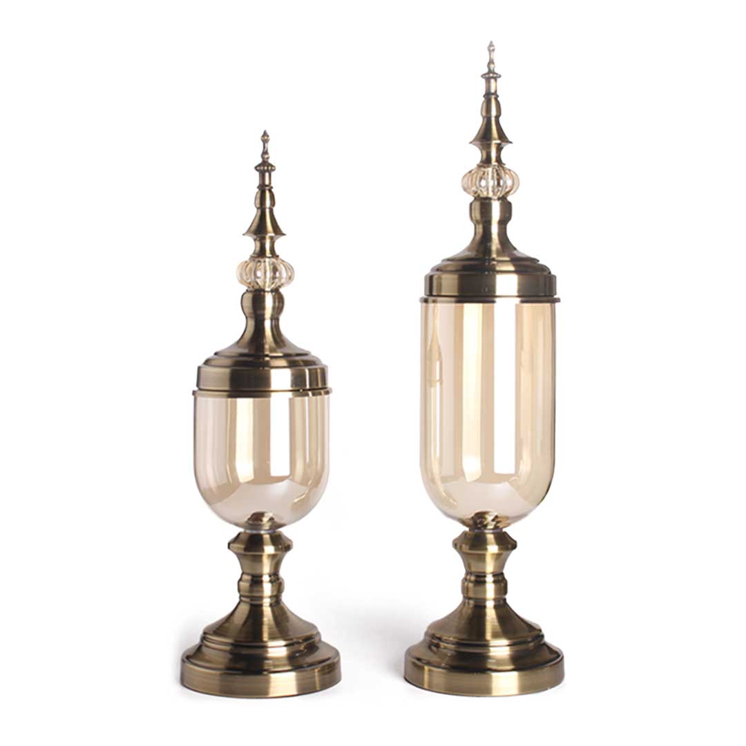 Clear Glass Flower Vase