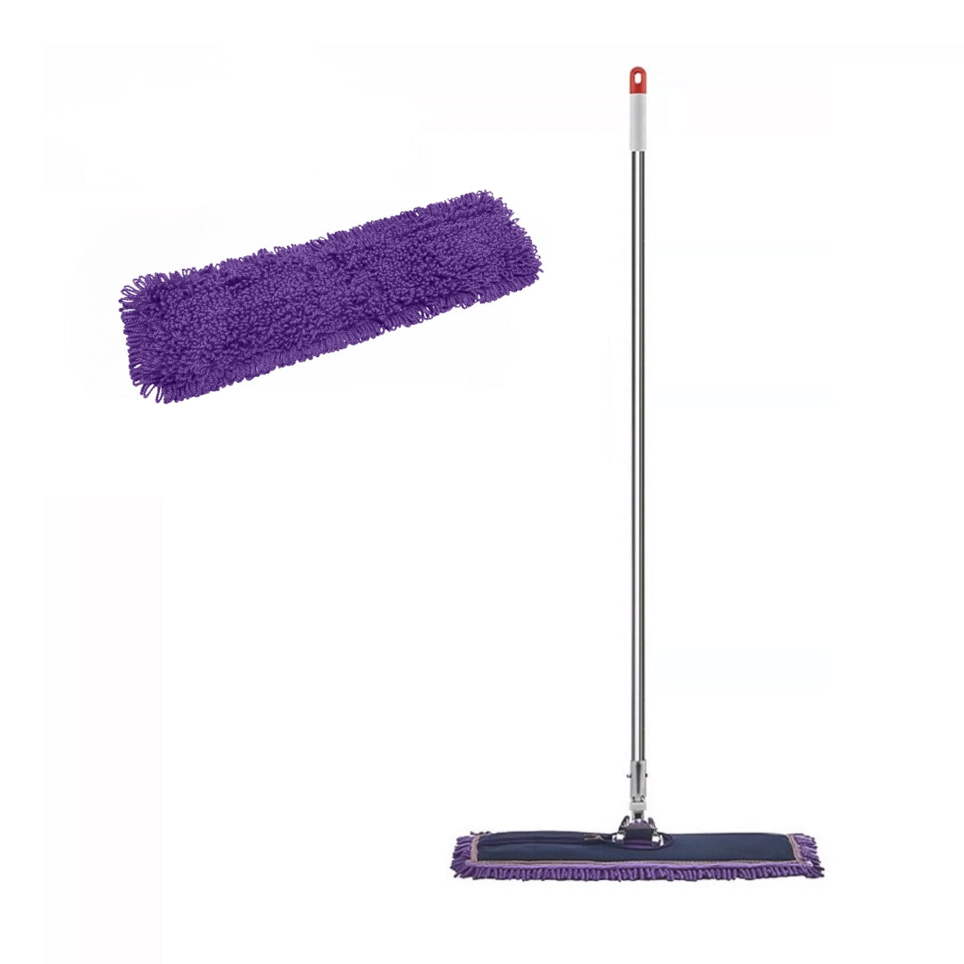 Microfiber Flat Mop (2 pcs Mop Cover)