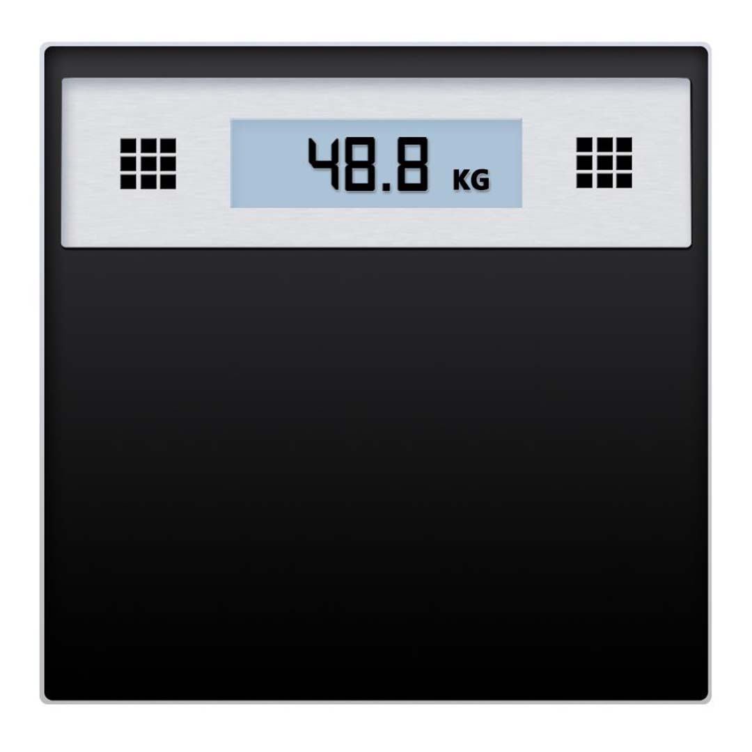 Black Electronic Talking Scale