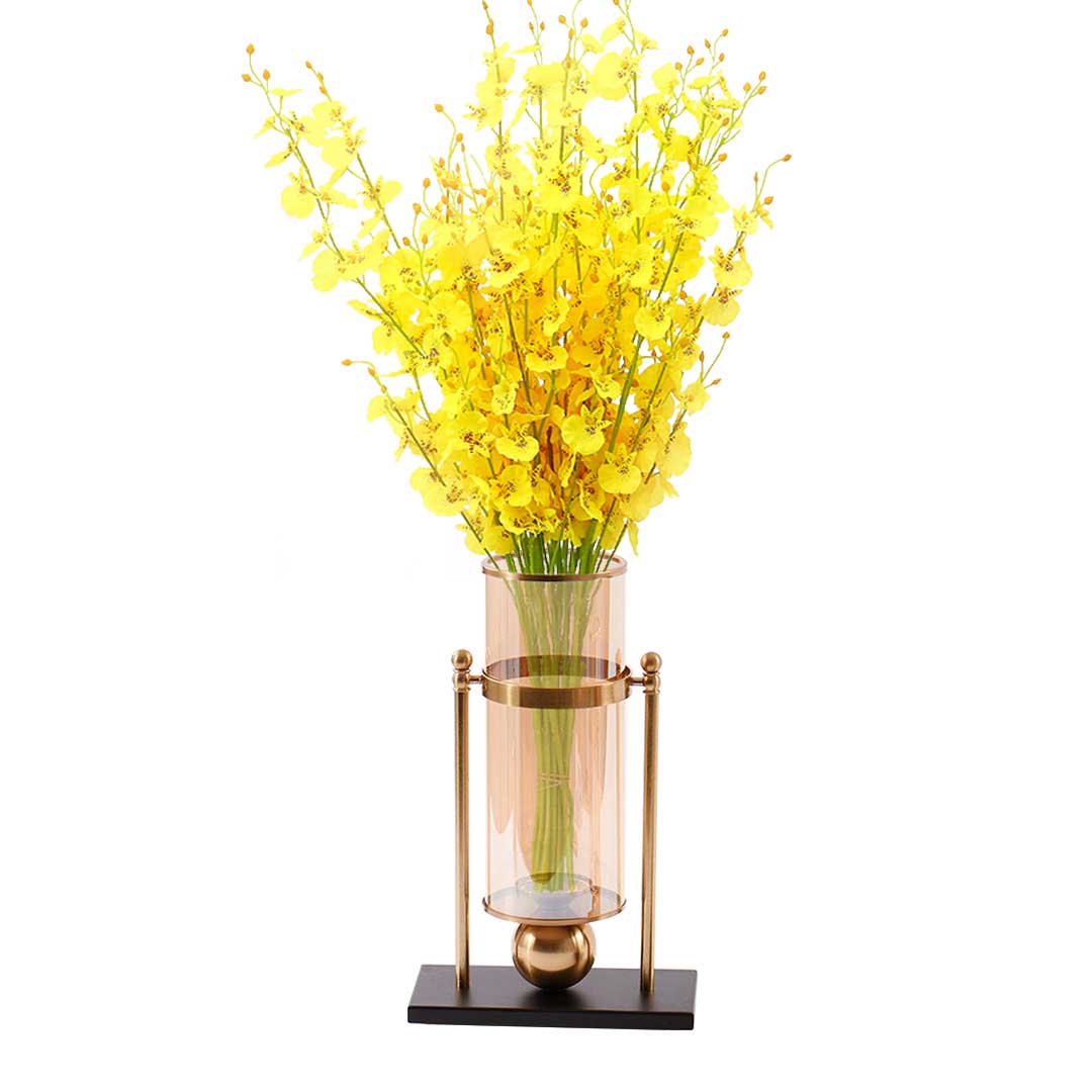 Modern Transparent Glass Flower Vase
