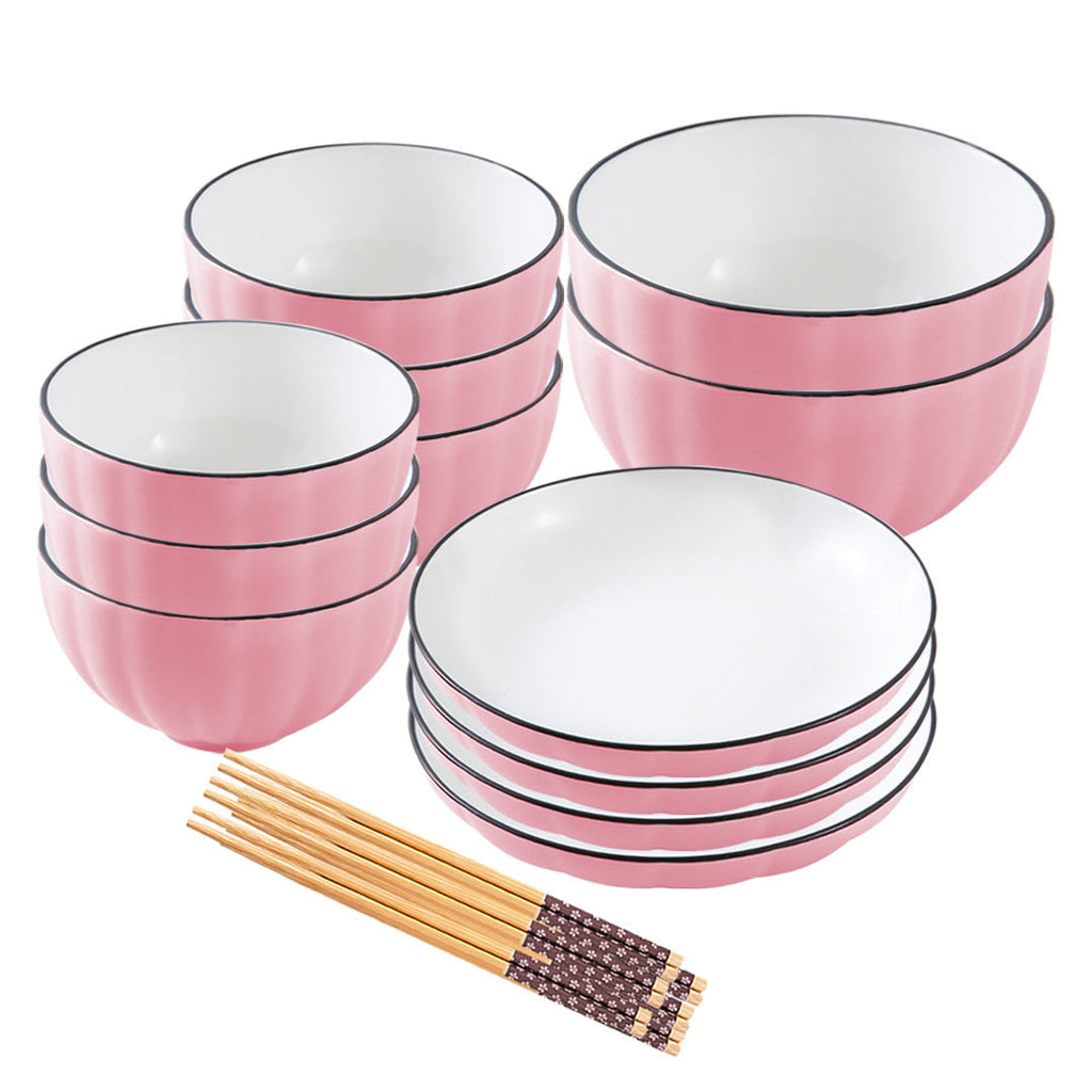 Ceramic Dinnerware Bowl Set