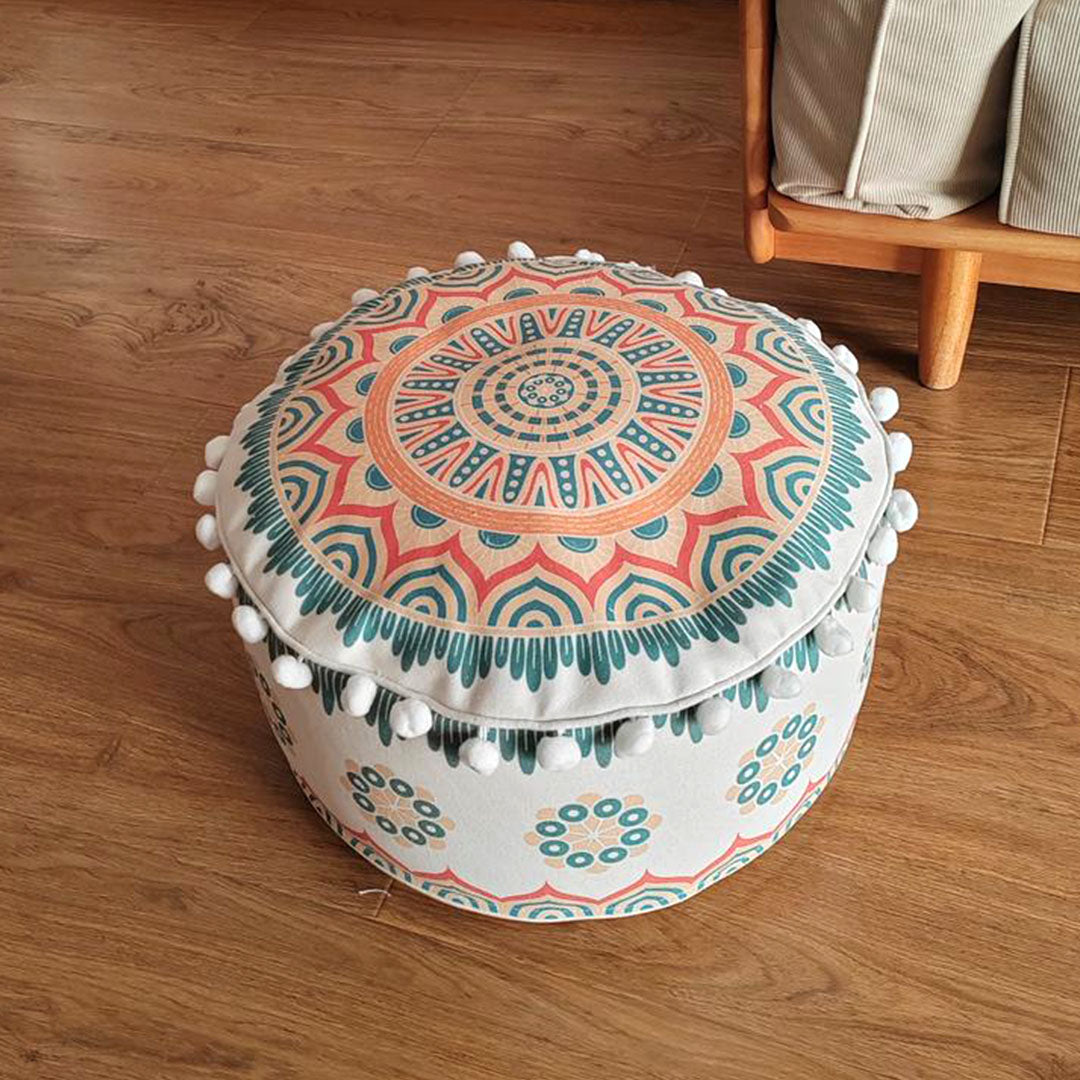 Cone Shape Pouffed Cushion