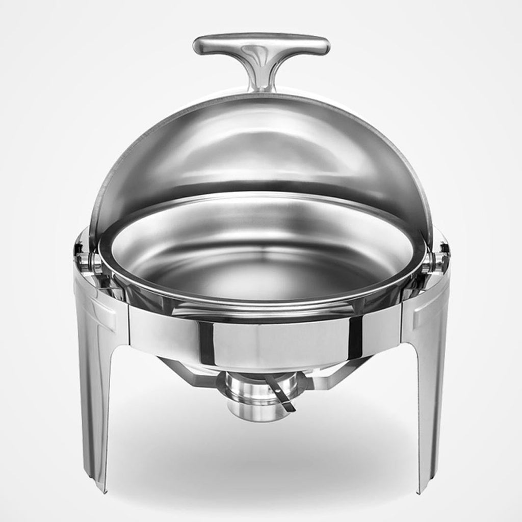 Round Roll Top Chafing Dish