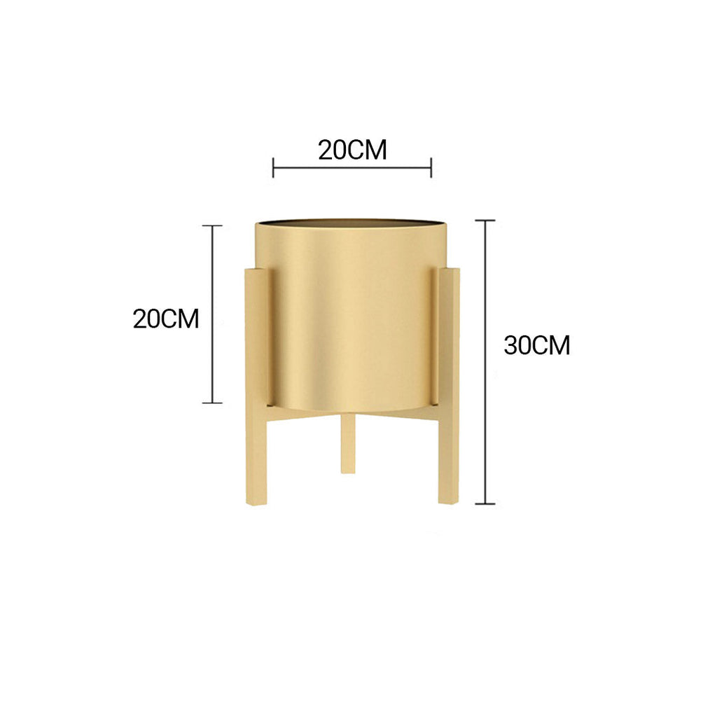 Gold Plant Stand