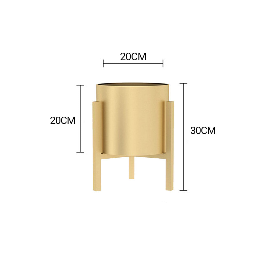 Gold Plant Stand