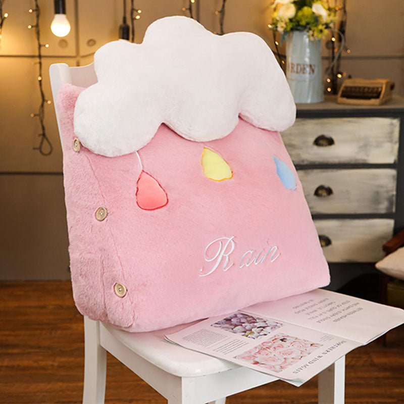 Cloud-Shaped Wedge Cushion
