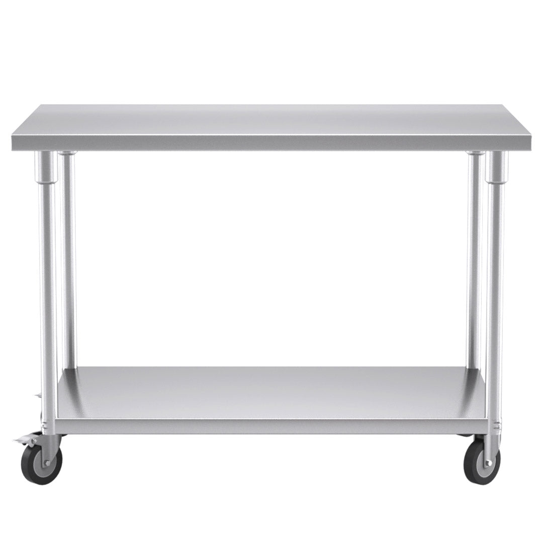 Kitchen Bench Table with Wheels