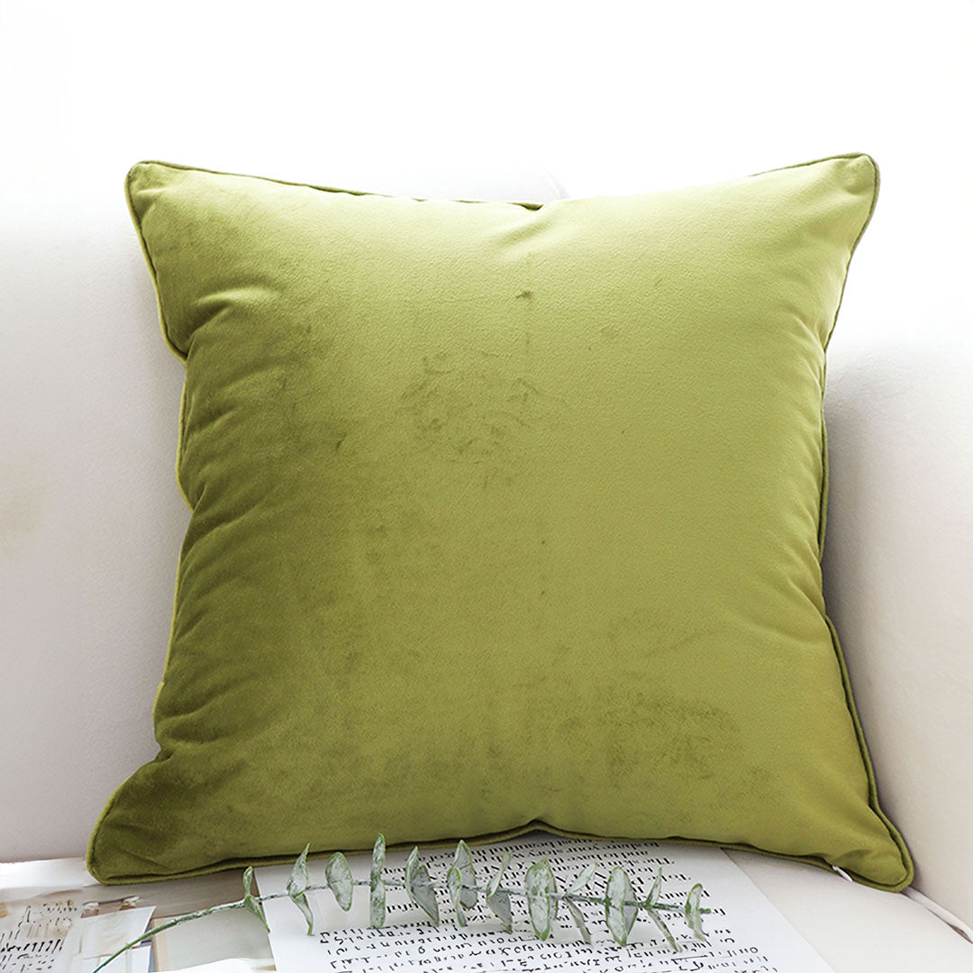 Green Foliage Pillow
