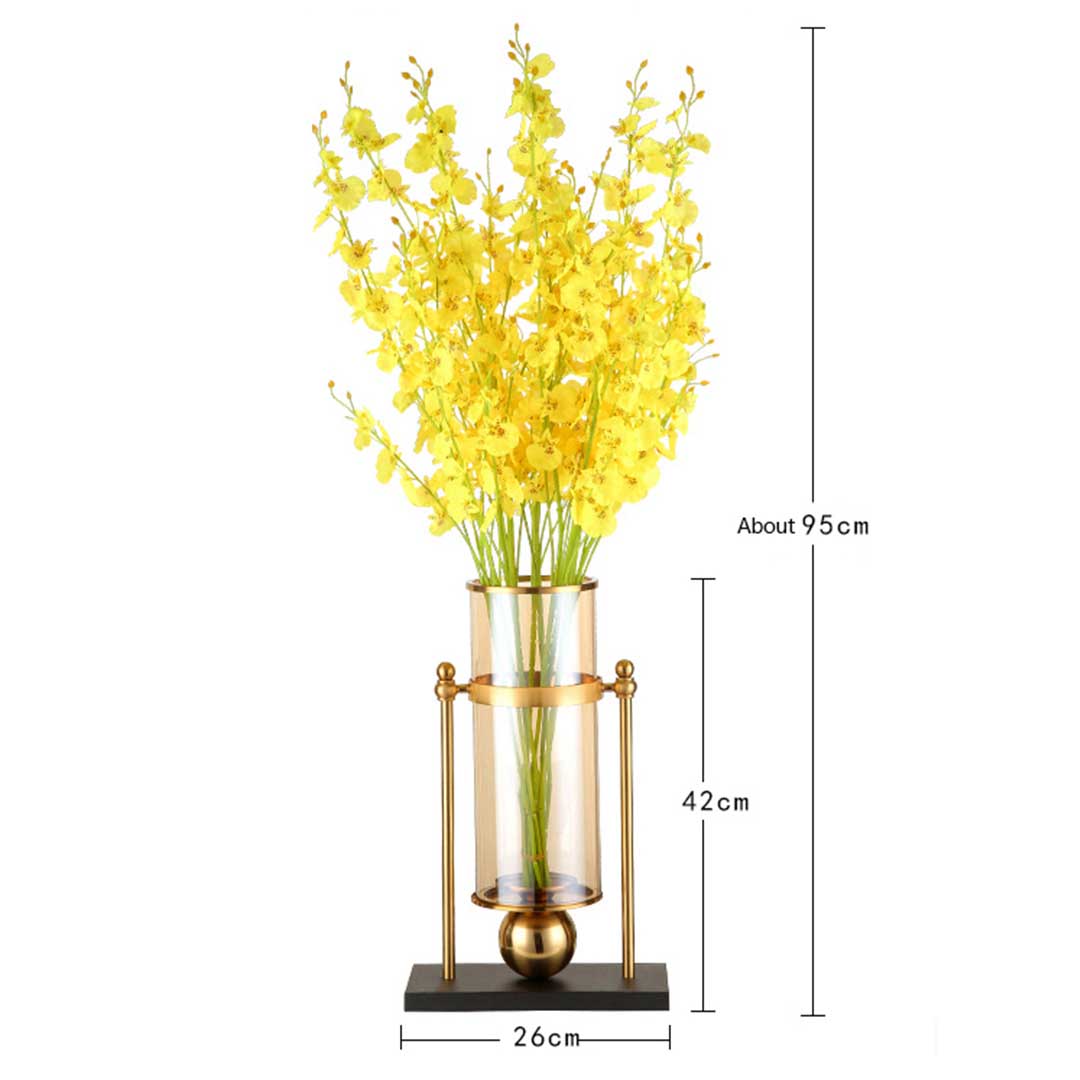 Modern Transparent Glass Flower Vase