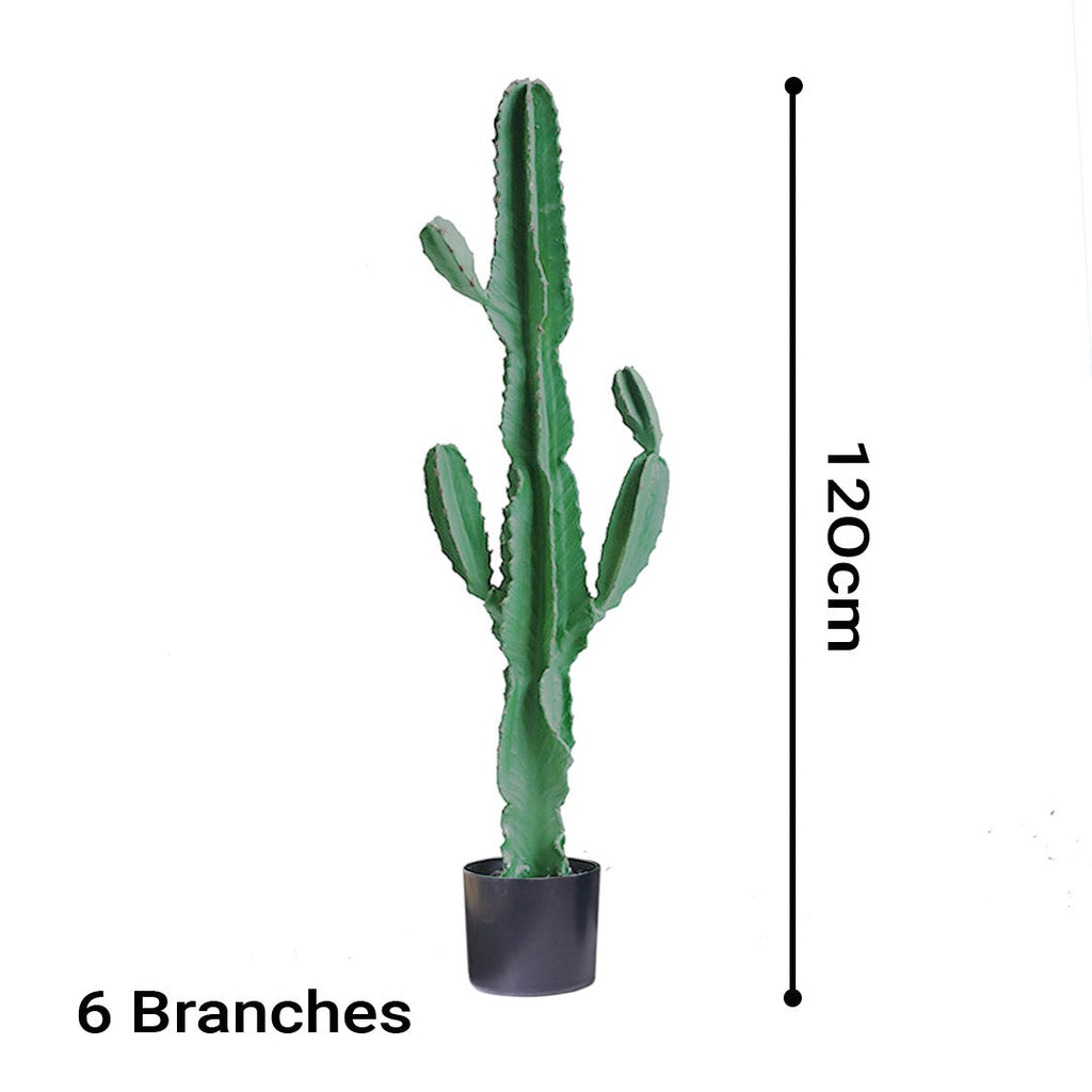 Potted Artificial Cactus Plant