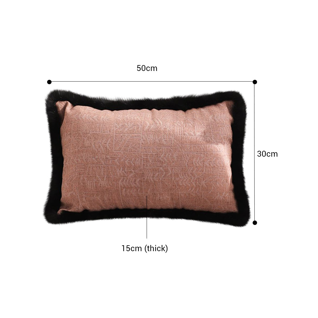 Patterned Throw Pillow