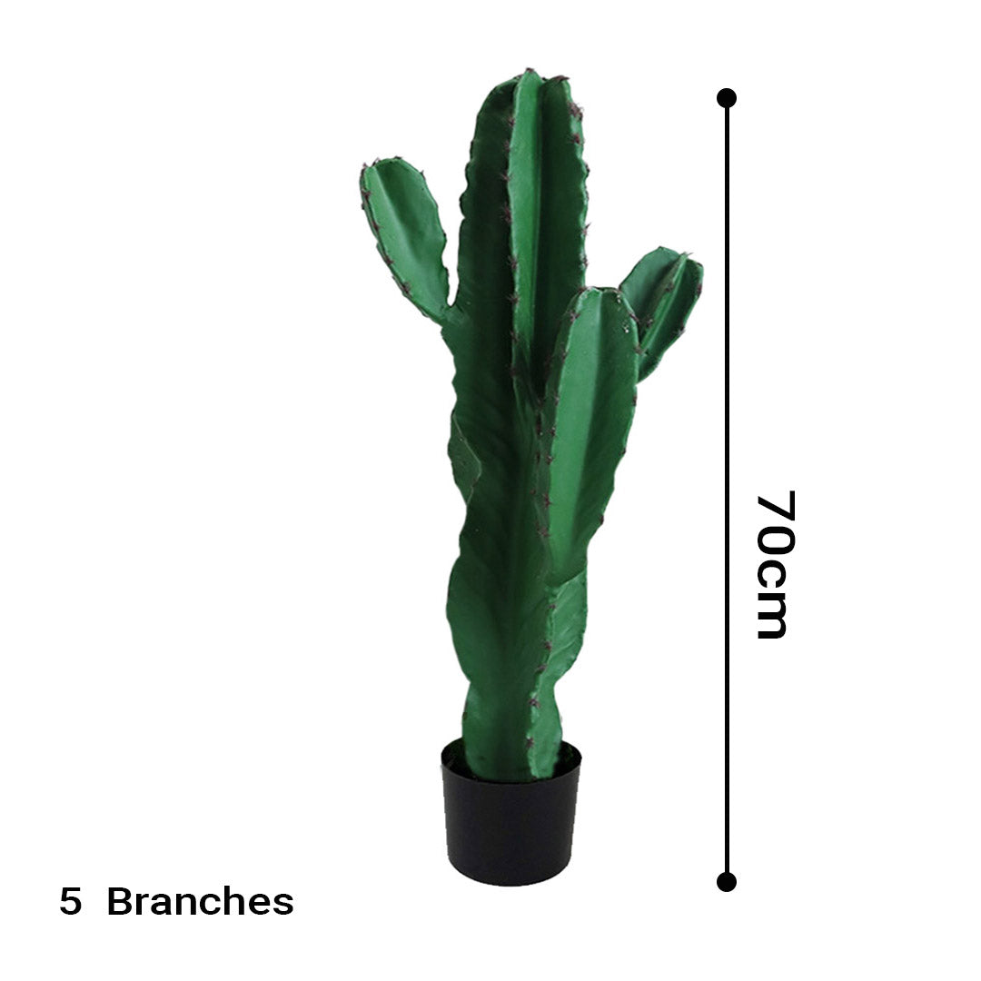 Potted Artificial Cactus Plant