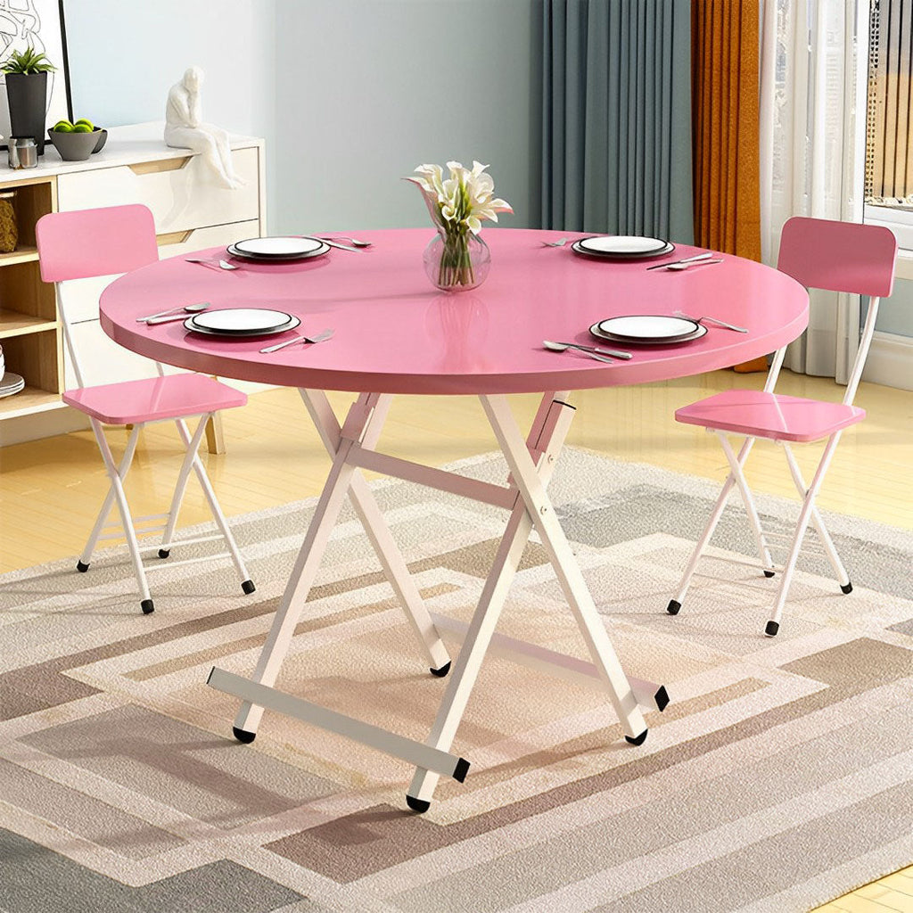 Portable Round Dining Table