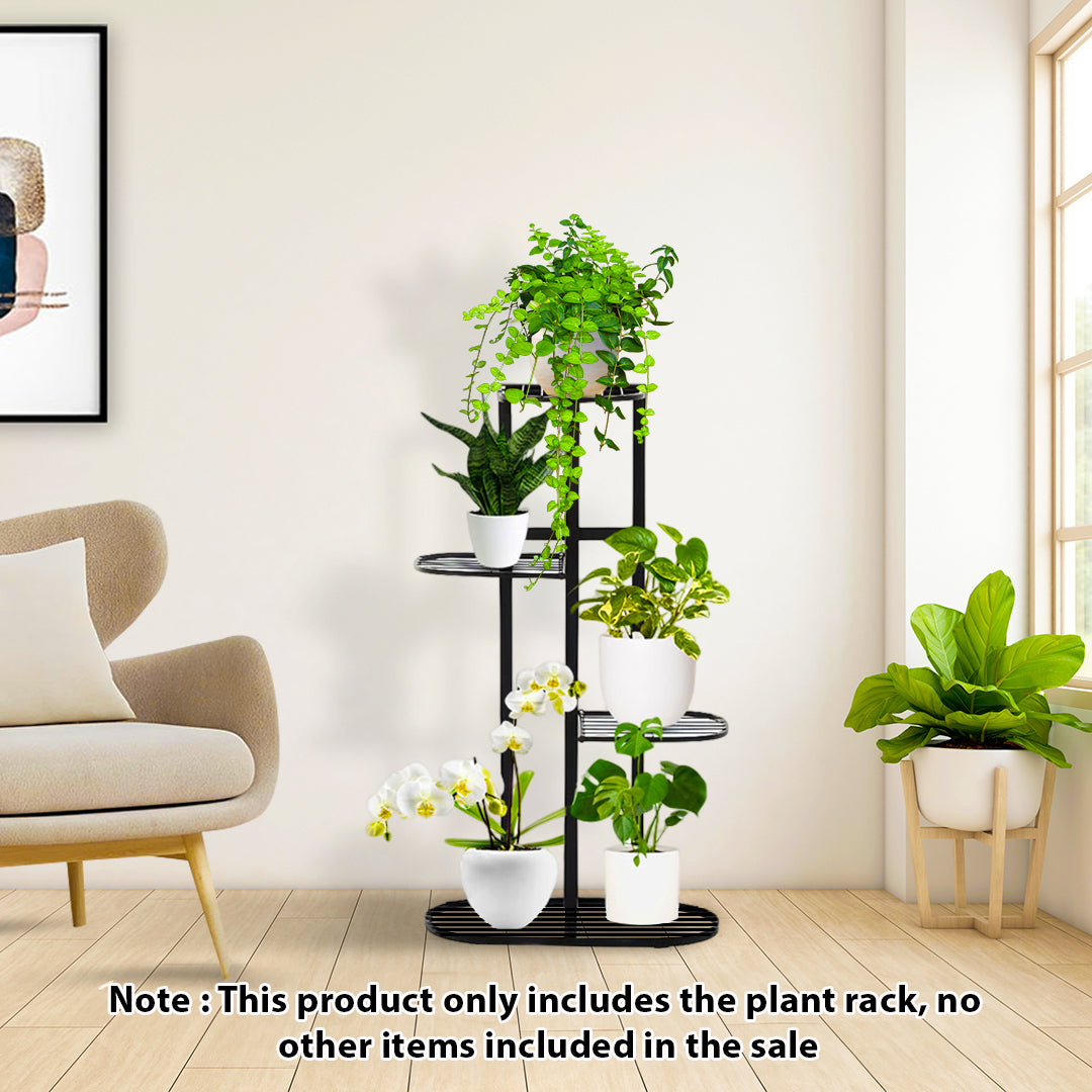 Black Metal Plant Rack