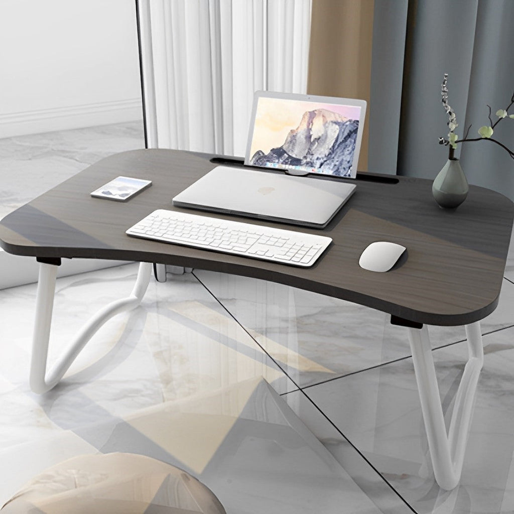 Black Portable Bed Table