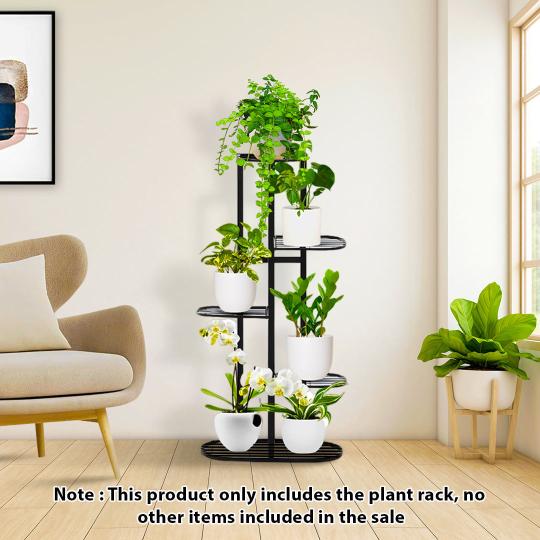 Black Metal Plant Rack