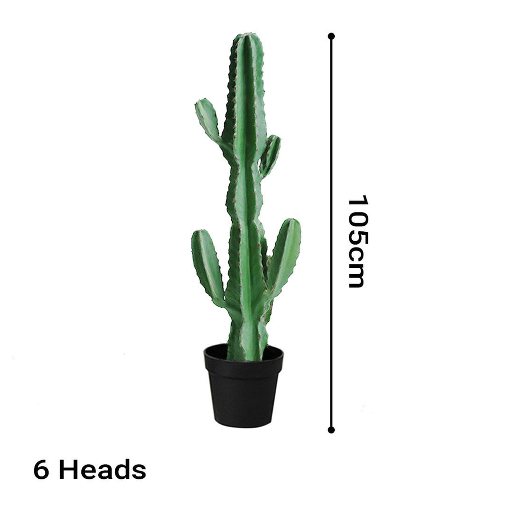 Potted Artificial Cactus Plant