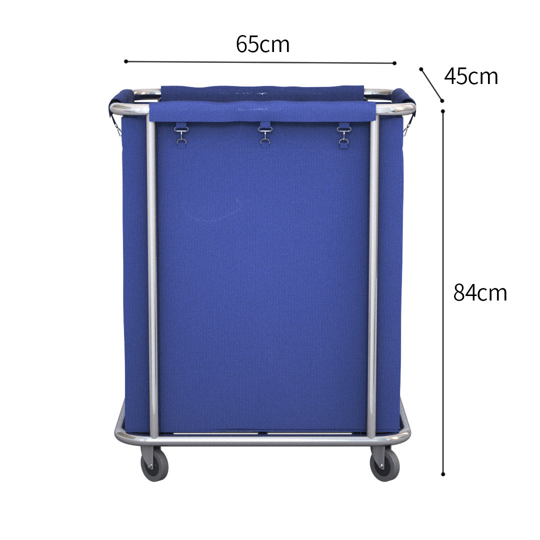 Blue Linen Cart